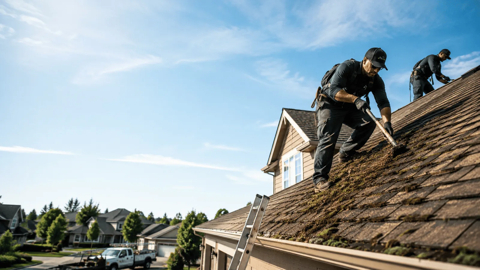 Roof Moss Removal in Cream Ridge, NJ near me